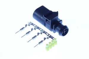 Stecher, numar pini: 4, Kit reparare, potrivit AUDI; SEAT; SKODA; VW - Img 4
