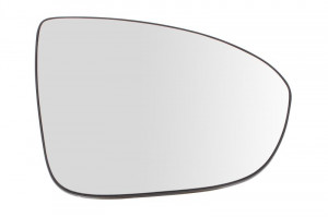 Sticla oglinda exterioara Dreapta potrivit OPEL MERIVA B 2010-2017 - (convexa, incalzita, crom)