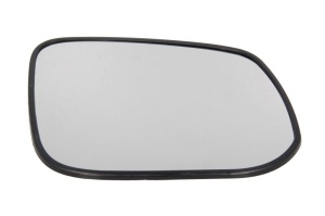 Sticla oglinda laterala Dreapta potrivit ISUZU D-MAX RT 2012-2019 - (convexa; crom)