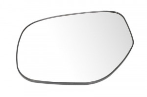 Sticla oglinda stanga potrivit CITROEN C4 AIRCROSS; MITSUBISHI ASX, OUTLANDER II, OUTLANDER III; PEUGEOT 4008 dupa 2012 - incalzita, crom