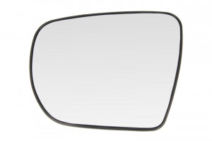Sticla oglinda stanga potrivit HYUNDAI IX35 2009-2013 - incalzita, crom