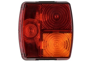 Stop (12V, rosu) potrivit JOHN DEERE 1350, 1420, 1435, 1445, 1460, 1470, 1545, 1550, 1565, 1570, 1575, 1585, 1600, 1620, 1640, 1750, 1840, 1850, 1950, 1950N, 2040, 2040S, 2140, 2250, 2450, 2650 - Img 1