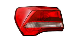 Stop lampa spate Stanga (exterior, LED/P21W/PY21W) potrivit AUDI Q3 dupa 2018 - Img 3