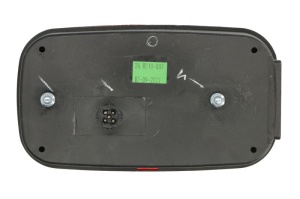 Stop spate dreapta (12V, cu intermitent, lumina de marșarier, cu stop, lumina de parcare, reflector triunghiular conector: Bayonet 5PIN) - Img 2