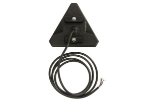 Stop spate dreapta (LED, 12/24V, cu intermitent, cu lumina de ceata, lumina de marșarier, cu lumina stop, lumini parcare, cu lumina placuta inmatriculare, reflector triunghiular, indicator dinamic, lungimea cablu : 0,2m, 163x143x75mm) - Img 2
