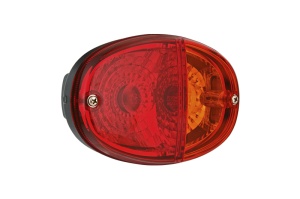 Stop spate stanga/dreapta (12V, cu intermitent, cu stop, lumina de parcare, fara proiector, cu becuri) potrivit ZETOR 10000, 6000, 9000, FORTERRA, MAJOR, PROXIMA; CLAAS ATOS, ELIOS; NEW HOLLAND 300, T3000 - Img 1