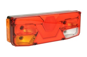 Stop spate stanga (LED, 12/24V, cu intermitent, cu far ceață, lumina de marșarier, cu stop, lumină de parcare, cu iluminare placuta, reflector ) - Img 2
