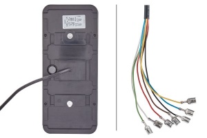 Stop spate stanga (LED, 24V, rosu/transparent/alb/galben, cu intermitent, cu lumina de ceata, lumina de marșarier, cu lumina stop, lumini parcare, reflector triunghiular) potrivit SCHMITZ - Img 4