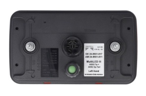 Stop spate stanga MULTILED III (LED, 12/24V, cu intermitent, cu far de ceata, marsarier, cu stop, lumina de parcare, reflector triunghiular, conector: 2x ASS2 2PIN/ASS2 7PIN) potrivit ADR - Img 2
