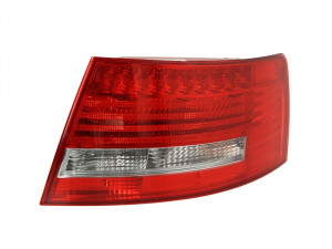 Stop tripla lampa spate dreapta potrivit AUDI A6 LIMUZINA 2004-2011 - (LED, Semnalizator alb, culoare sticla: rosu)