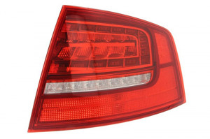 Stop tripla lampa spate dreapta potrivit AUDI A8 LIMUZINA 2007-2009 - ( exterior , LED, Semnalizator alb, culoare sticla: rosu)