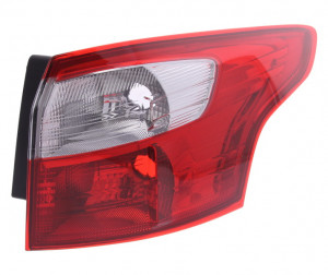 Stop tripla lampa spate dreapta potrivit FORD FOCUS COMBI 2010-2014 - (Semnalizator alb, culoare sticla: rosu)