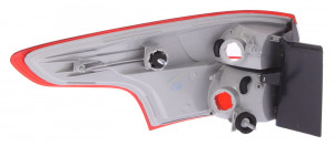 Stop tripla lampa spate dreapta potrivit FORD FOCUS COMBI 2010-2014 - (Semnalizator alb, culoare sticla: rosu) - Img 2