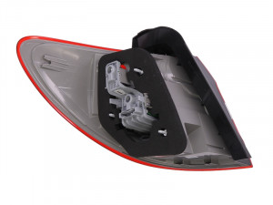 Stop tripla lampa spate dreapta potrivit MERCEDES Clasa B 2011-2014 - ( exterior , LED, Semnalizator alb, culoare sticla: rosu) - Img 2