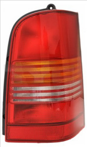 Stop tripla lampa spate dreapta potrivit MERCEDES Clasa V 1996-2003 - (Semnalizator portocaliu, culoare sticla: rosu)