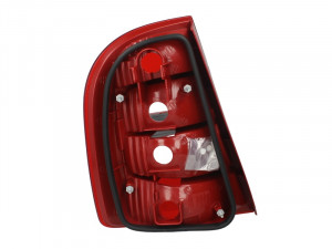 Stop tripla lampa spate dreapta potrivit SKODA FABIA HATCHBACK 1999-2004 - (Semnalizator alb, culoare sticla: rosu) - Img 2