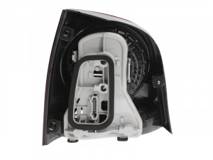 Stop tripla lampa spate dreapta potrivit VW POLO HATCHBACK 2005-2009 - (Semnalizator alb, culoare sticla: rosu) - Img 2