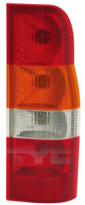 Stop tripla lampa spate stanga potrivit FORD TRANSIT BUS/CAROSERIE/PLATFORMA/SASIU 2000-2006 - (Semnalizator portocaliu, culoare sticla: rosu)