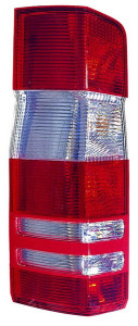 Stop tripla lampa spate stanga potrivit MERCEDES SPRINTER BUS/PLATFORMA/SASIU 2006-2013 - (Semnalizator alb, culoare sticla: rosu)