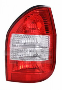 Stop tripla lampa spate stanga potrivit OPEL ZAFIRA 1999-2005 - (Semnalizator alb, culoare sticla: rosu)