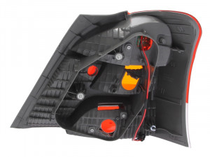 Stop tripla lampa spate stanga (Semnalizator portocaliu, culoare sticla: rosu) TOYOTA YARIS HATCHBACK 2005-2010 - Img 2
