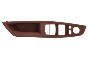 Tapiterie usi fata stanga potrivita BMW 5 F10, F11 2009-2017 - gri inchis
