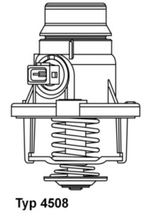 Termostat lichid racire (101°C) potrivit BMW 2 (F22, F87), 3 (F30, F80), 3 (G20, G80, G28), 4 (F32, F82), 4 (F33, F83), 4 (G22, G82), 5 (E60), 5 (E61), 5 (F10), 5 (F11), 5 (G30 3.0-6.75 07.01- - Img 1