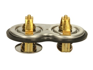 Termostat lichid racire (80; 87°C, cu garnitura) potrivit SCANIA 4, 4 BUS, G I, K, P I, R I, T DC09.110-OC9.G05 10.95- - Img 1