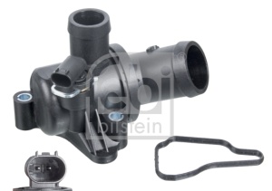 Termostat lichid racire (87°C, in carcasa) potrivit MERCEDES A (W169), B SPORTS TOURER (W245) 1.5-2.0CNG 09.04-06.12 - Img 2