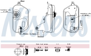 Vas expansiune racire potrivit JAGUAR XF I, XF SPORTBRAKE, XJ 03.08-12.19 - Img 3