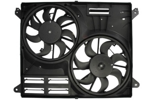 Ventilator radiator (cu carcasa, dublu) potrivit FORD USA EDGE 2.0D 08.15-07.18 - Img 1