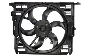 Ventilator radiator (cu carcasa) potrivit BMW 5 (F10), 5 (F11), 6 (F12), 6 (F13) 2.0D-4.4 06.09-02.17 - Img 1
