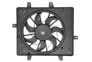 Ventilator radiator (cu carcasa) potrivit CHRYSLER PT CRUISER 1.6/2.0/2.4 06.00-12.10 - Img 1