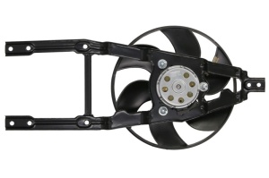 Ventilator radiator (cu carcasa) potrivit FIAT CINQUECENTO, SEICENTO / 600 0.7/0.9/1.1 07.91-01.10 - Img 2