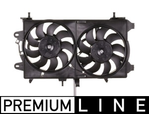 Ventilator radiator (cu carcasa) potrivit FIAT IDEA; LANCIA MUSA 1.3D/1.6D 10.04- - Img 3