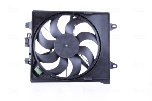 Ventilator radiator (cu carcasa) potrivit FIAT PANDA 0.9-1.3D 02.12- - Img 1