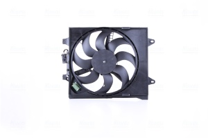 Ventilator radiator (cu carcasa) potrivit FIAT PANDA 0.9-1.3D 02.12- - Img 1