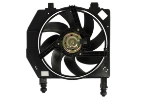 Ventilator radiator (cu carcasa) potrivit FORD COURIER, FIESTA IV, FIESTA/HATCHBACK, FIESTA/MINIVAN 1.8D 08.95-08.03 - Img 2