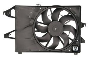 Ventilator radiator (cu carcasa) potrivit FORD MONDEO III 1.8/2.0 10.00-03.07 - Img 1
