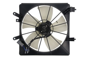 Ventilator radiator (cu carcasa) potrivit HONDA CIVIC VII 1.4-1.7D 11.00-12.05 - Img 2