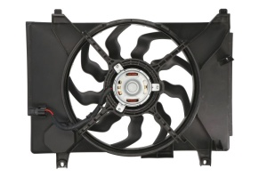 Ventilator radiator (cu carcasa) potrivit HYUNDAI ACCENT III 1.5D 11.05-11.10 - Img 2