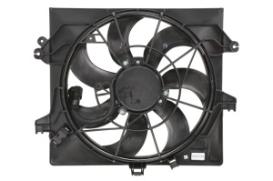Ventilator radiator (cu carcasa) potrivit HYUNDAI VELOSTER 1.6 10.12-12.17 - Img 2
