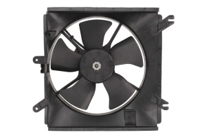 Ventilator radiator (cu carcasa) potrivit KIA RIO I 1.3/1.5 08.00-02.05 - Img 1
