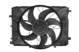 Ventilator radiator (cu carcasa) potrivit MERCEDES A (W176), B SPORTS TOURER (W246, W242), C (C204), C T-MODEL (S204), C (W204), CLA (C117), CLA SHOOTING BRAKE (X117) 1.6-Electric 01.07- - Img 2