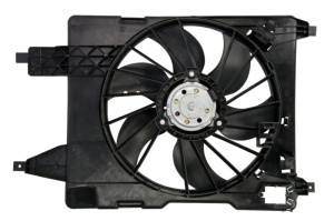 Ventilator radiator (cu carcasa) potrivit MERCEDES CITAN MIXTO (DOUBLE CABIN), CITAN (MPV), CITAN/MINIVAN (W415); RENAULT KANGOO BE BOP, KANGOO EXPRESS, KANGOO II, MEGANE II 1.2-2.0 09.02- - Img 2