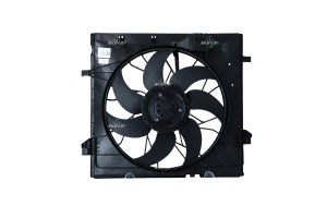Ventilator radiator (cu carcasa) potrivit MERCEDES GL (X166), GLE (C292), GLE (W166), GLS (X166), M (W166) 2.2D-5.5 06.11-10.19 - Img 3