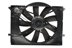 Ventilator radiator (cu carcasa) potrivit MERCEDES S (C215), S (W220) 2.8-5.8 10.98-03.06 - Img 2