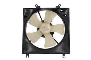 Ventilator radiator (cu carcasa) potrivit MITSUBISHI LANCER VII 1.3/1.6 09.03-12.13 - Img 1