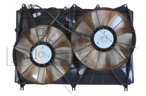 Ventilator radiator (cu carcasa) potrivit SUZUKI GRAND VITARA II 1.9D 10.05-02.15 - Img 3