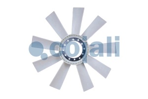 Ventilator radiator (diameter 620mm, numar lame 9) potrivit MERCEDES ACTROS, MK, NG, SK OM356.999-OM541.946 08.73-10.02 - Img 3